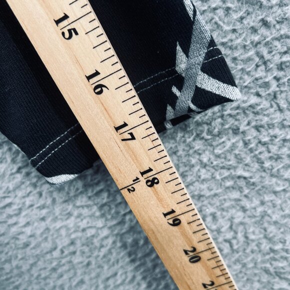 Alfred Dunner Women Top Small Petite Black Red Colorblock 2 Piece Layered Look - Picture 8 of 8